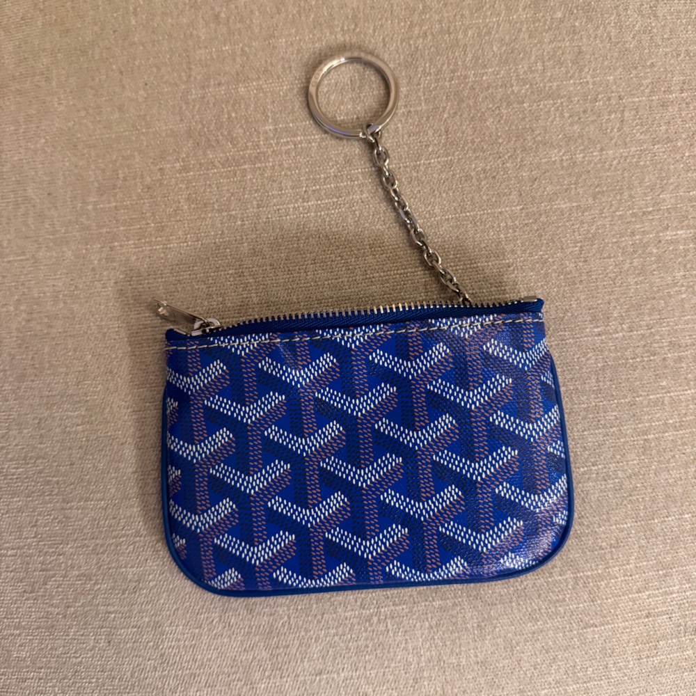 NWT💙GOYARD💙Senat Nano Key Pouch Coin Purse Keychain - Picture 6 of 10